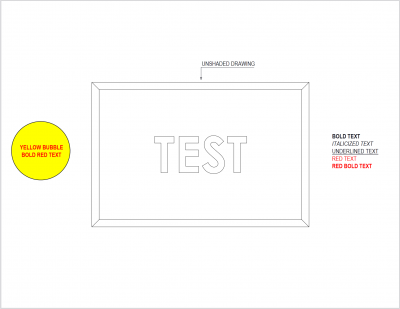 Problems: None (only because no shaded views are present) (identical to B3)